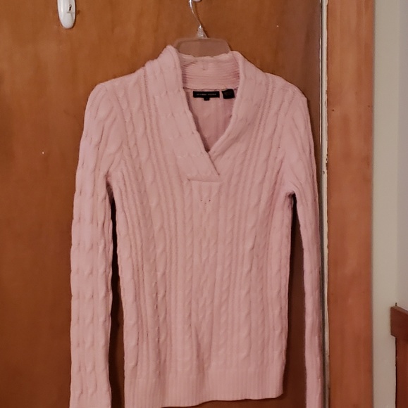 Jeanne Pierre dusty rose sweater - Picture 2 of 8